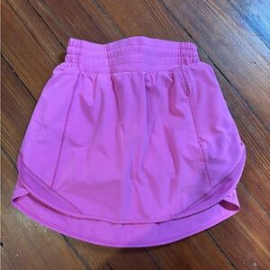 Lululemon hotty hot high rise Skort